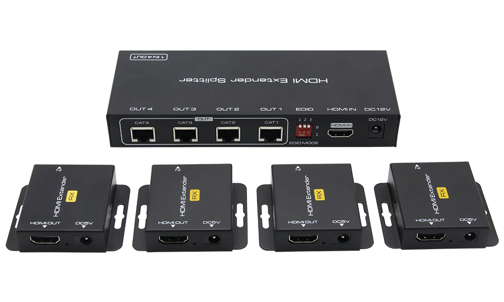 HDMI коммутатор Vconn HDMI 1х4 UTP HSE0104N