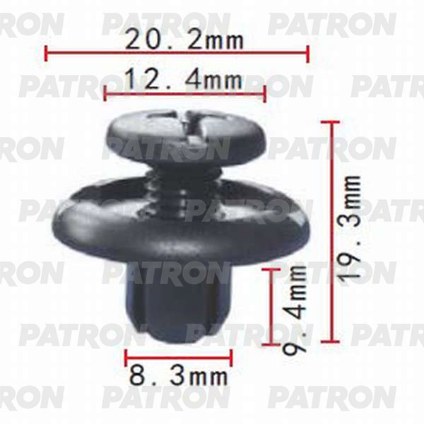 

Клипса Автомобильная PATRON P370061