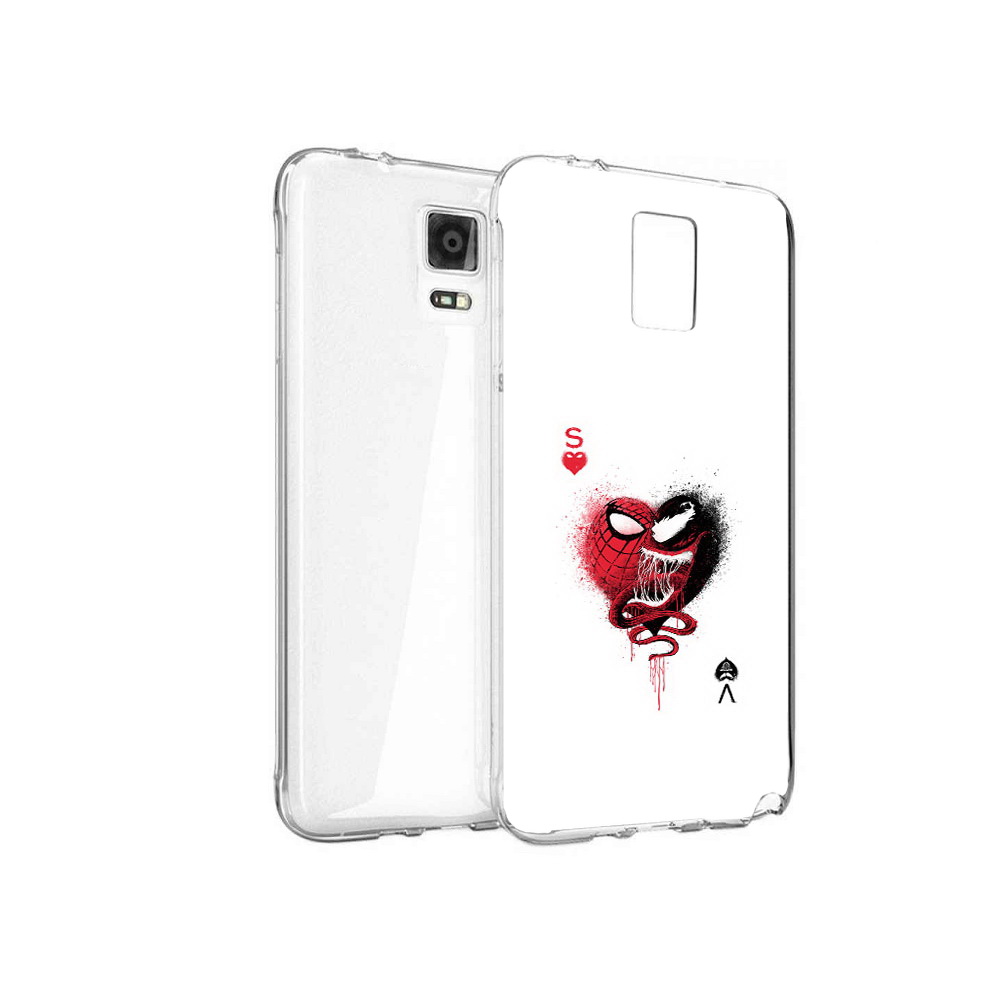 

Чехол MyPads Tocco для Samsung Galaxy Note 4 Веном, Прозрачный, Tocco