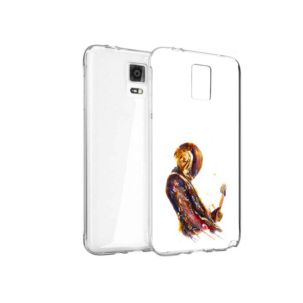 Чехол MyPads Tocco для Samsung Galaxy Note 4 космо-музыкант