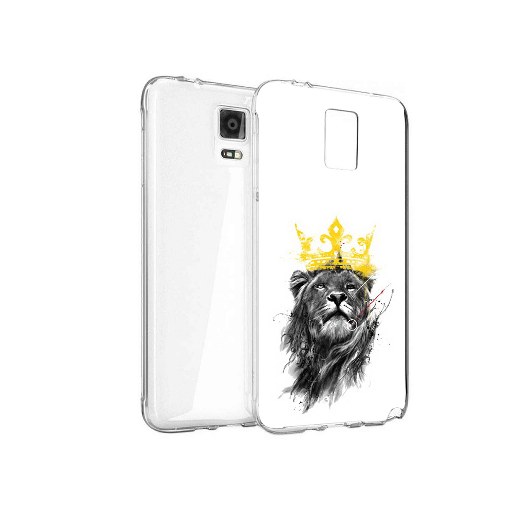 

Чехол MyPads Tocco для Samsung Galaxy Note 4 король-лев, Прозрачный, Tocco