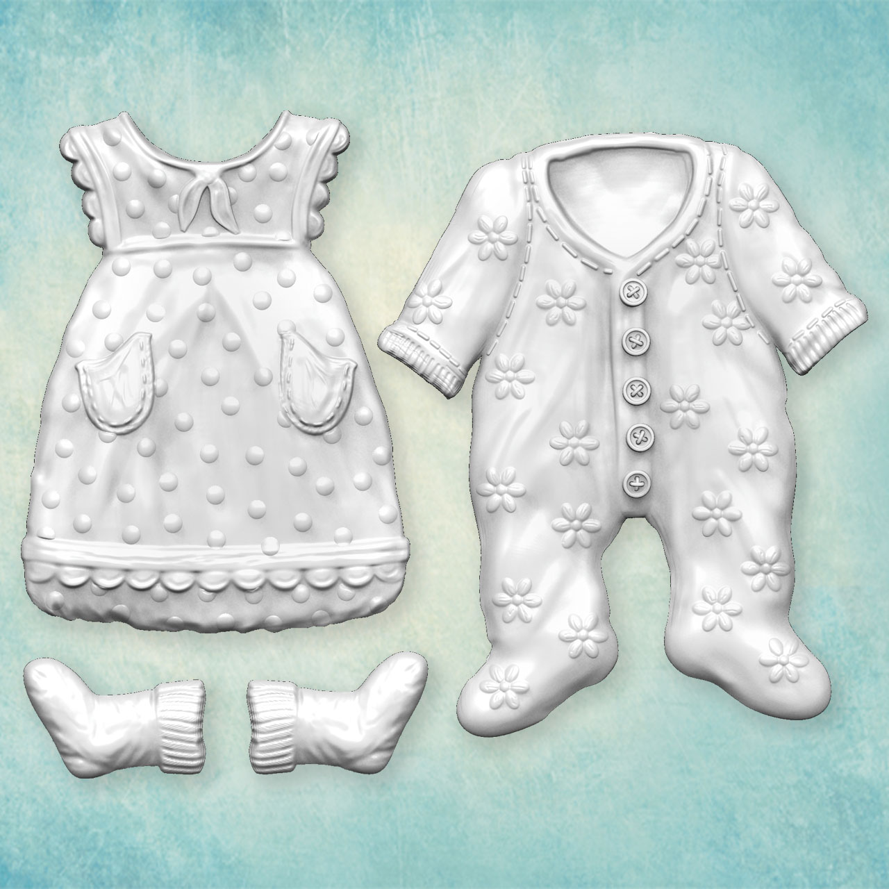 

Молд Арт-студия ПроСвет Детская одежда ARTMD1986, Зеленый