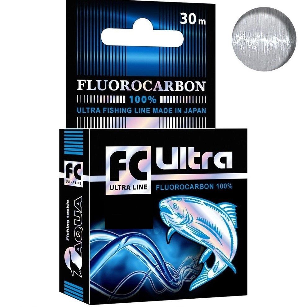 

Леска для рыбалки FC Ultra Fluorocarbon 100% 0,30mm 30m (бесцветный, 3 штуки / 3 / 3 /, FC Ultra