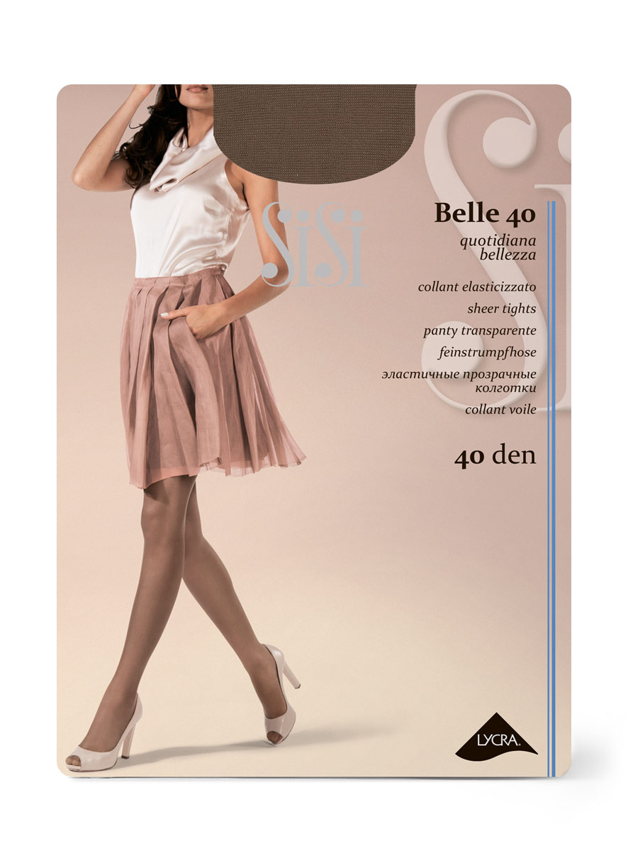 

Колготки Sisi BELLE 40 naturelle 2, Бежевый, BELLE 40