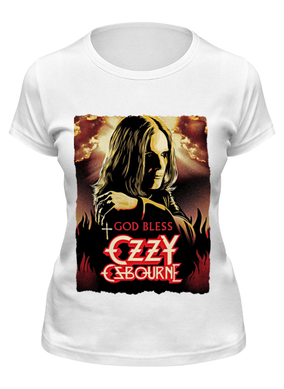 

Футболка женская Printio Ozzy osbourne белая 2XL, Белый, Ozzy osbourne