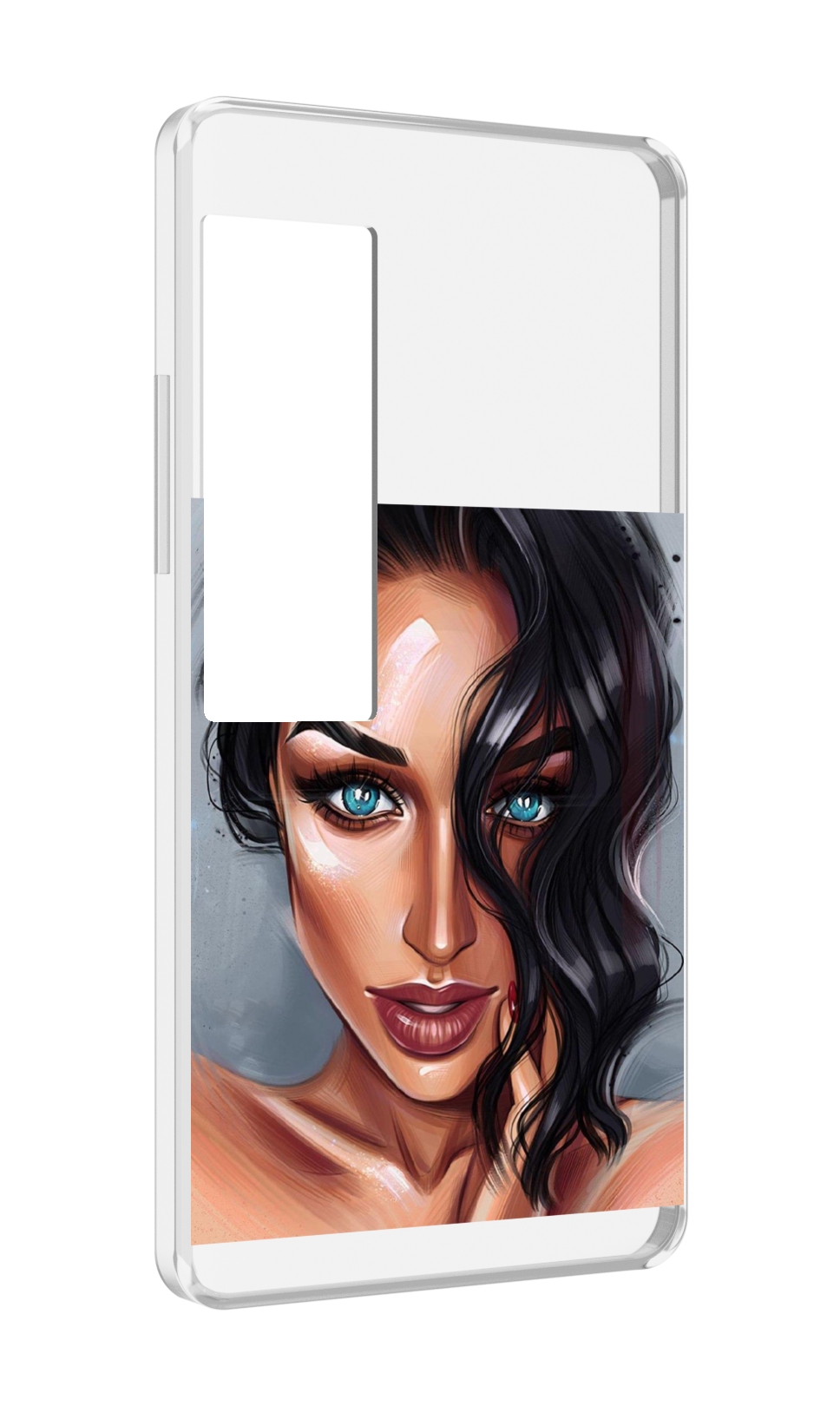 

Чехол MyPads Брюнетка для Meizu Pro 7 Plus, Прозрачный, Tocco
