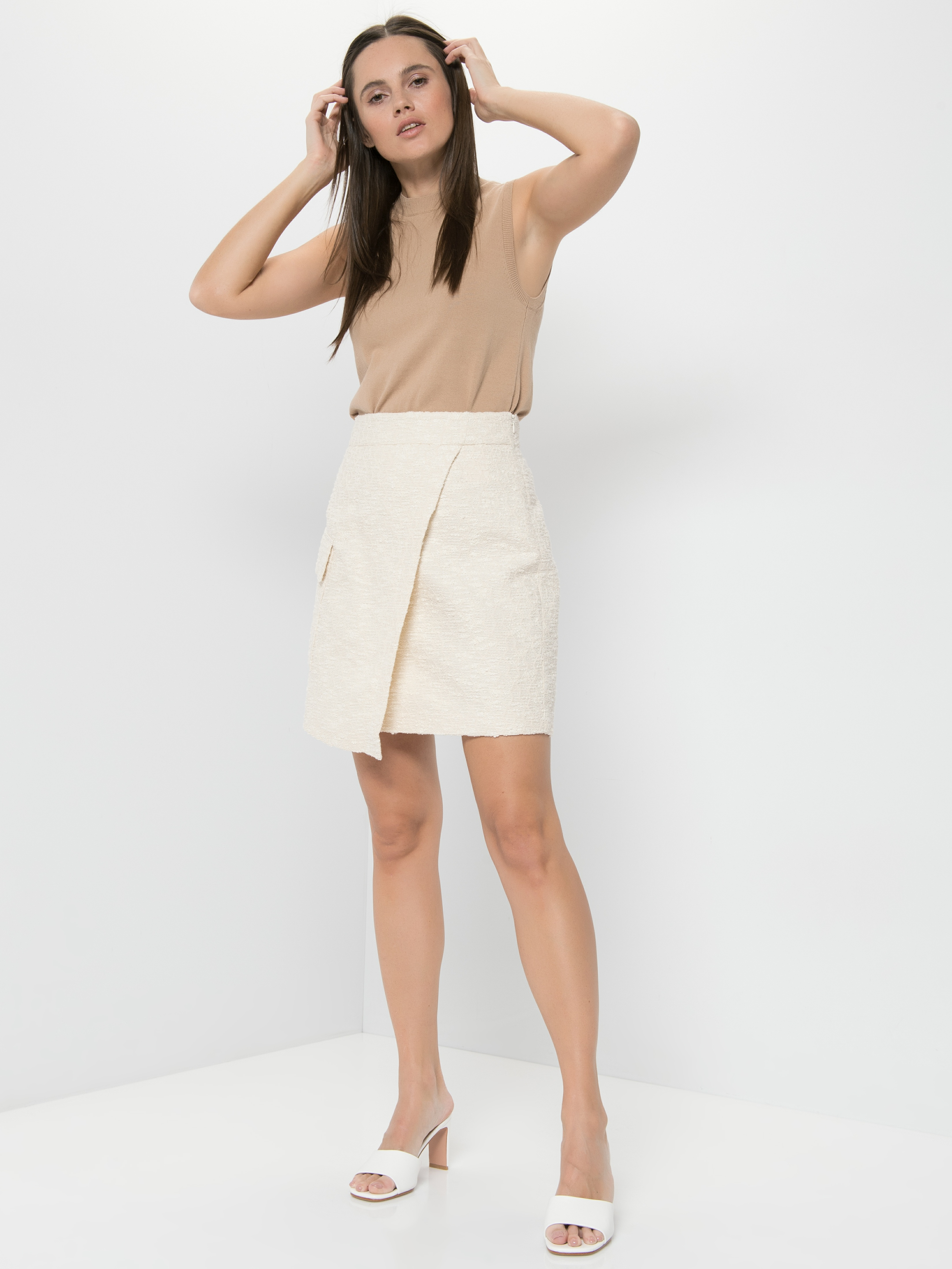 

Топ женский TAIFUN by GERRY WEBER 172019-15017-9360 коричневый 46, 172019-15017-9360