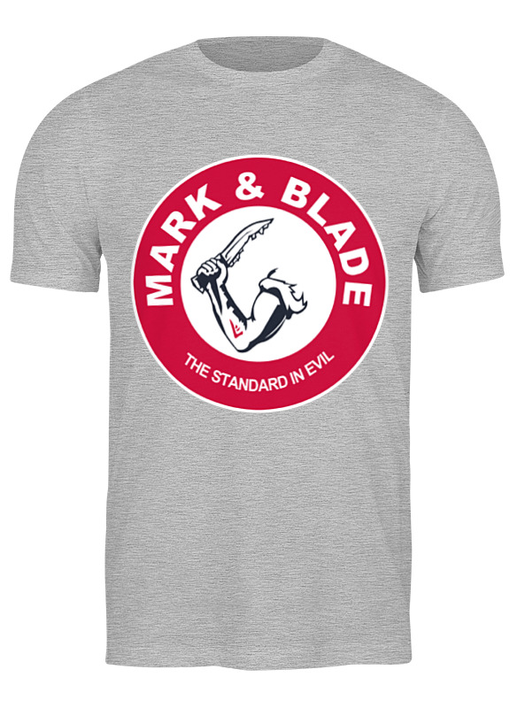 

Футболка мужская Printio Mark & blade (supernatural) серая 3XL, Серый, Mark & blade (supernatural)