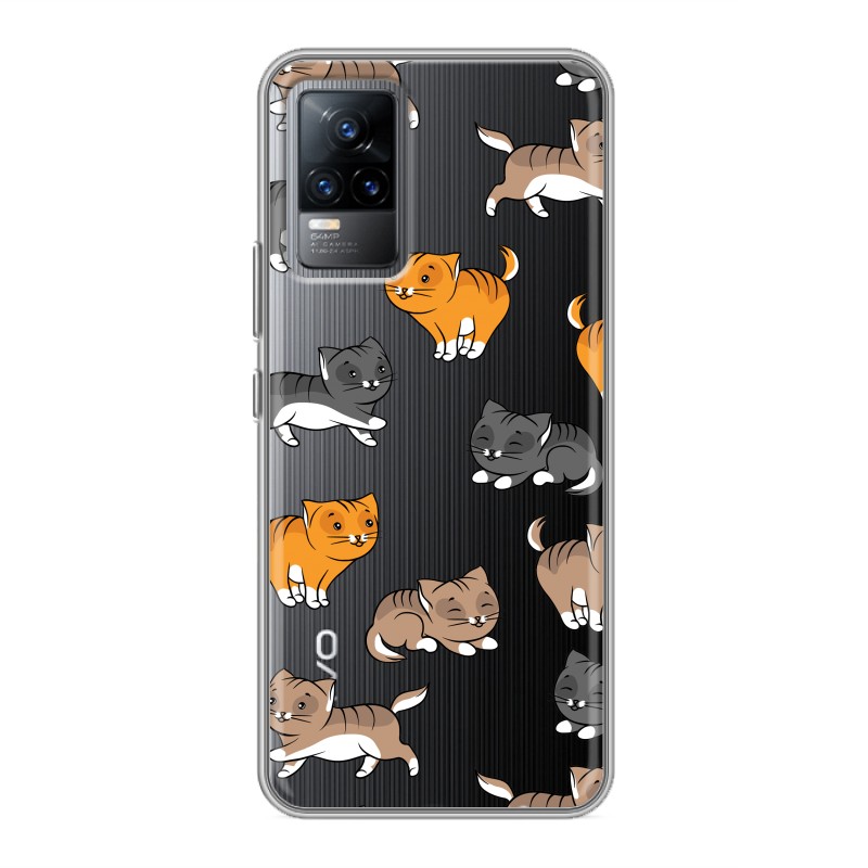 

Прозрачный чехол для Vivo V21e, 79209