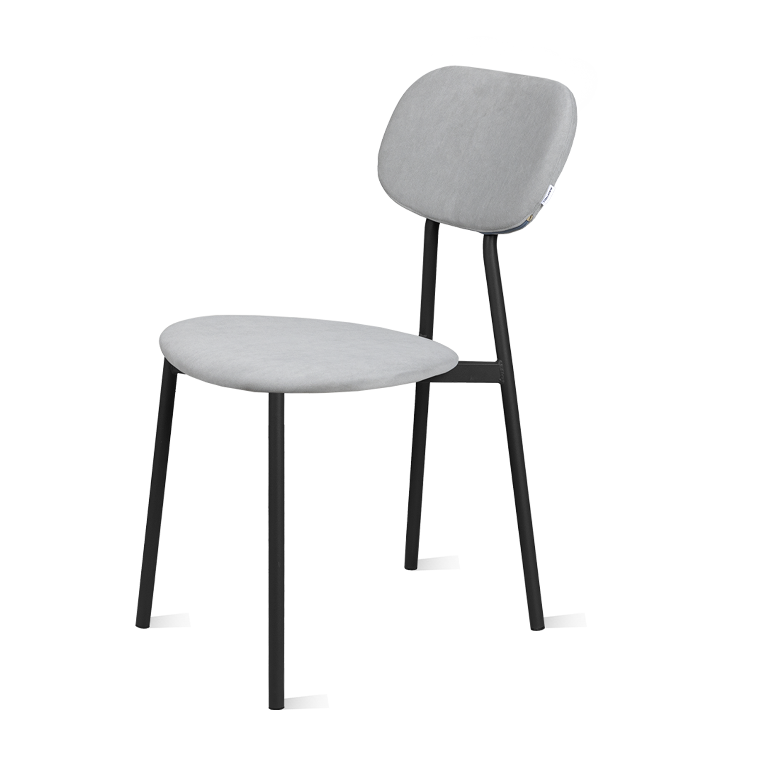 Стул для кухни Фортресс Модерн, серый/черный муар матовый, 1 шт