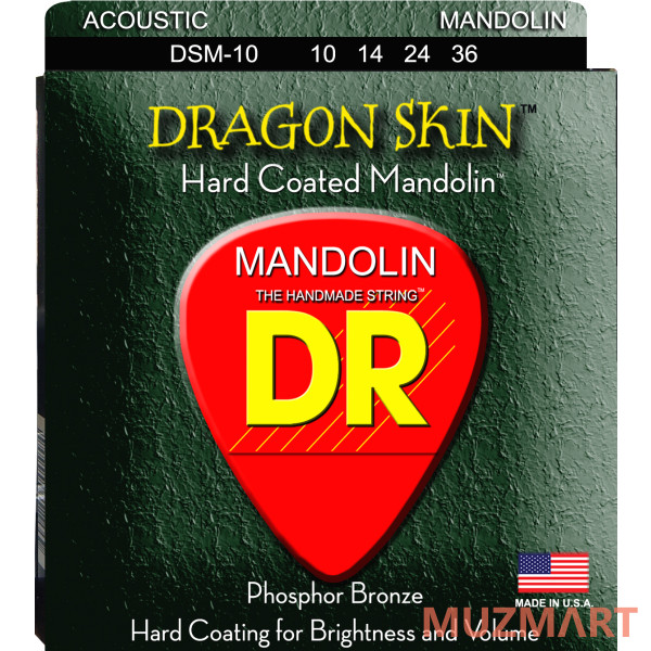

DR DSM-10 DRAGON SKIN Струны для мандолины