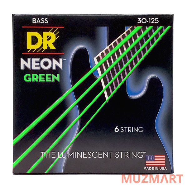 

DR NGB6-30 HI-DEF NEON Струны для 6-струнной бас-гитары