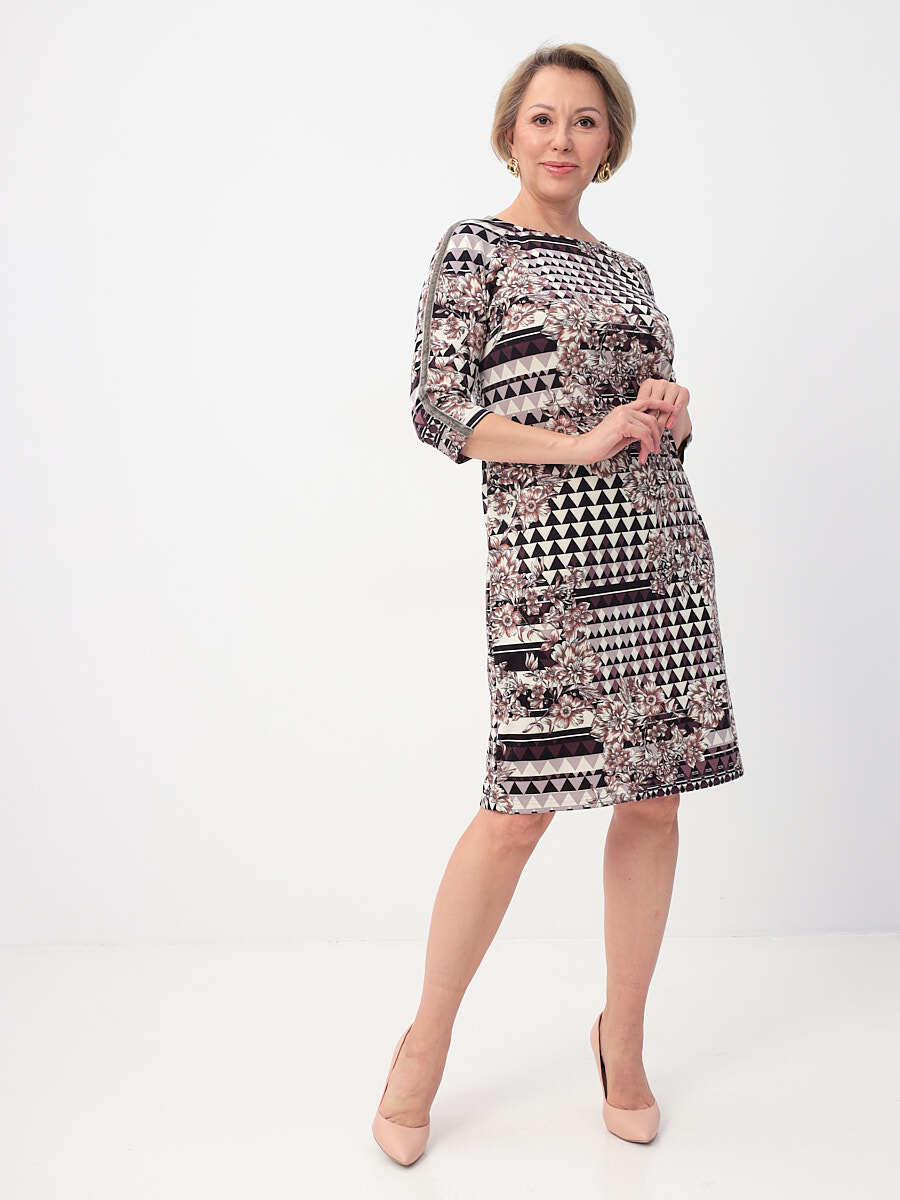 

Платье женское KATHARINA KROSS 01-00009407 серое 2XL, Серый, 01-00009407