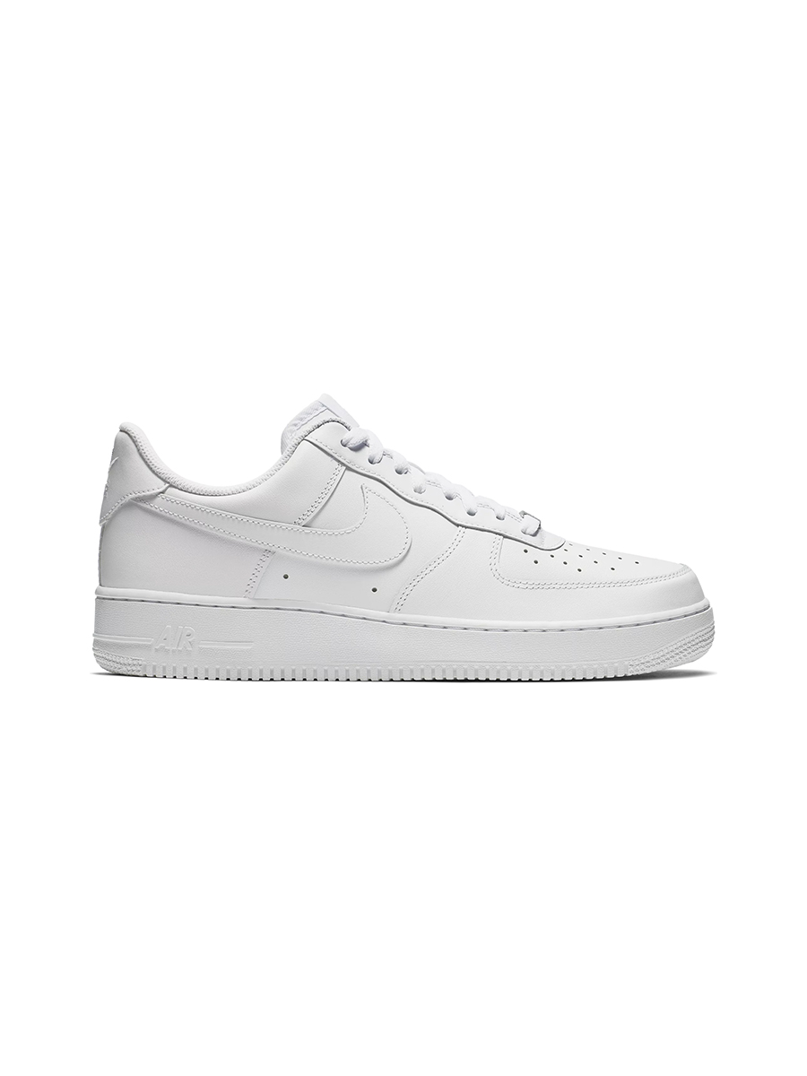 

Кеды мужские Nike AIR FORCE 1 '07 белые 43 EU, Белый, AIR FORCE 1 '07