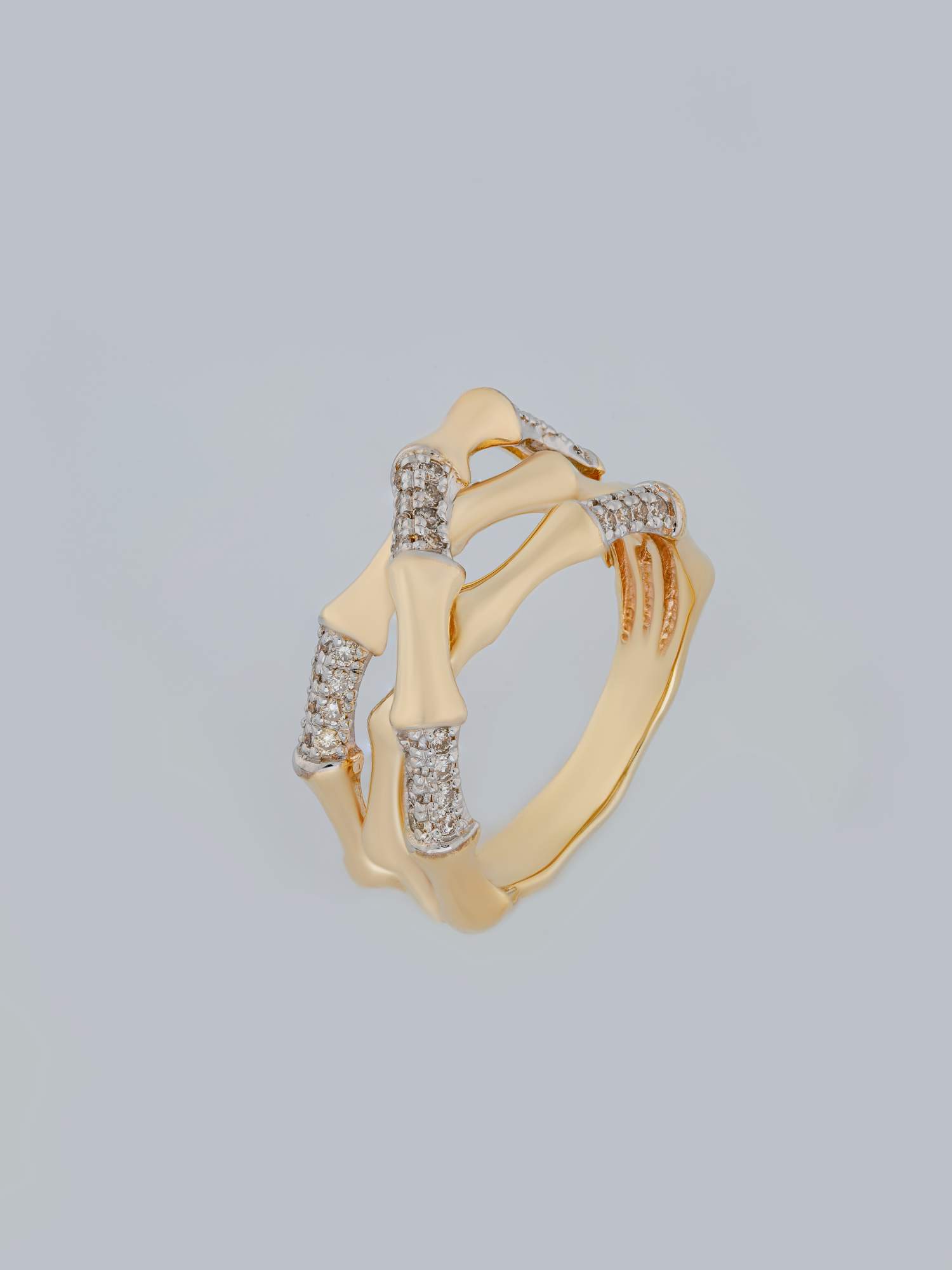 

Кольцо из желтого золота р. Gatamova 09к13550, бриллиант, 09к13550