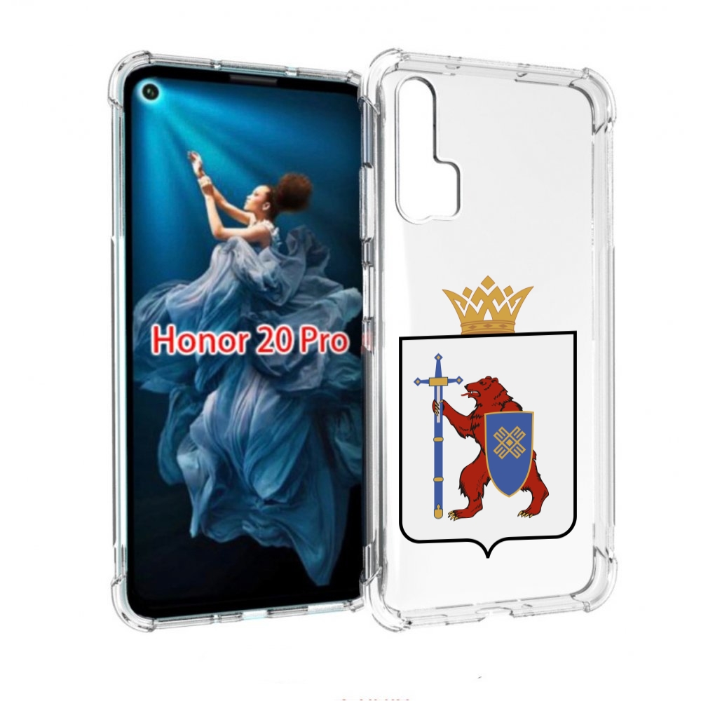 

Чехол бампер MyPads герб-марии-эл-иошкар-ола для Honor 20 Pro, Прозрачный, Tocco
