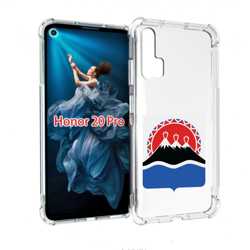 

Чехол бампер MyPads герб-камчатскии-краи для Honor 20 Pro прот, Прозрачный, Tocco