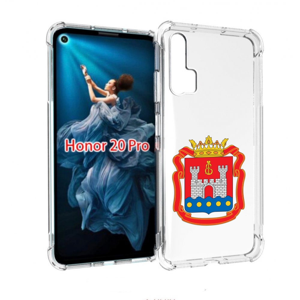 

Чехол бампер MyPads герб-калининградская-область для Honor 20 Pr, Прозрачный, Tocco