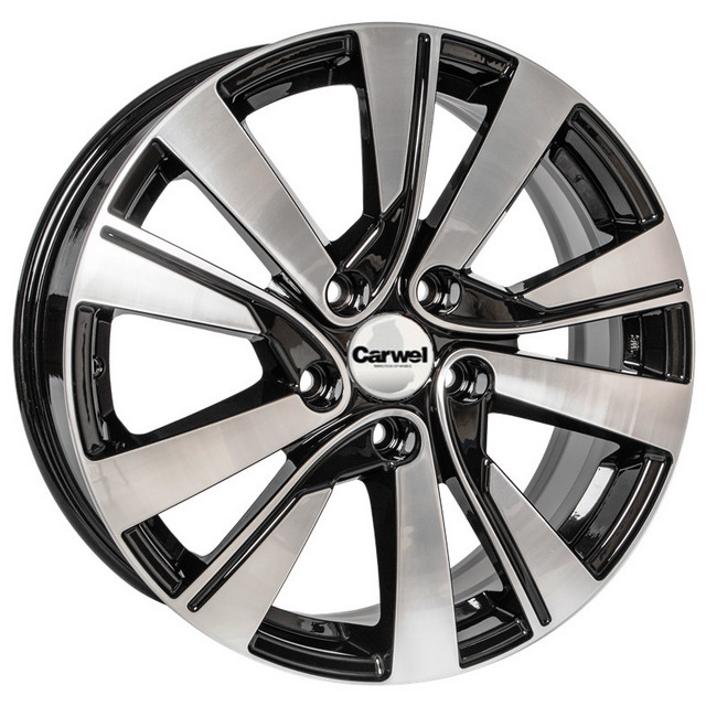 

Колесный диск Carwel Гирвас 185 (AB) 7xR17 ET50 5*114.3 D67.1, Черный