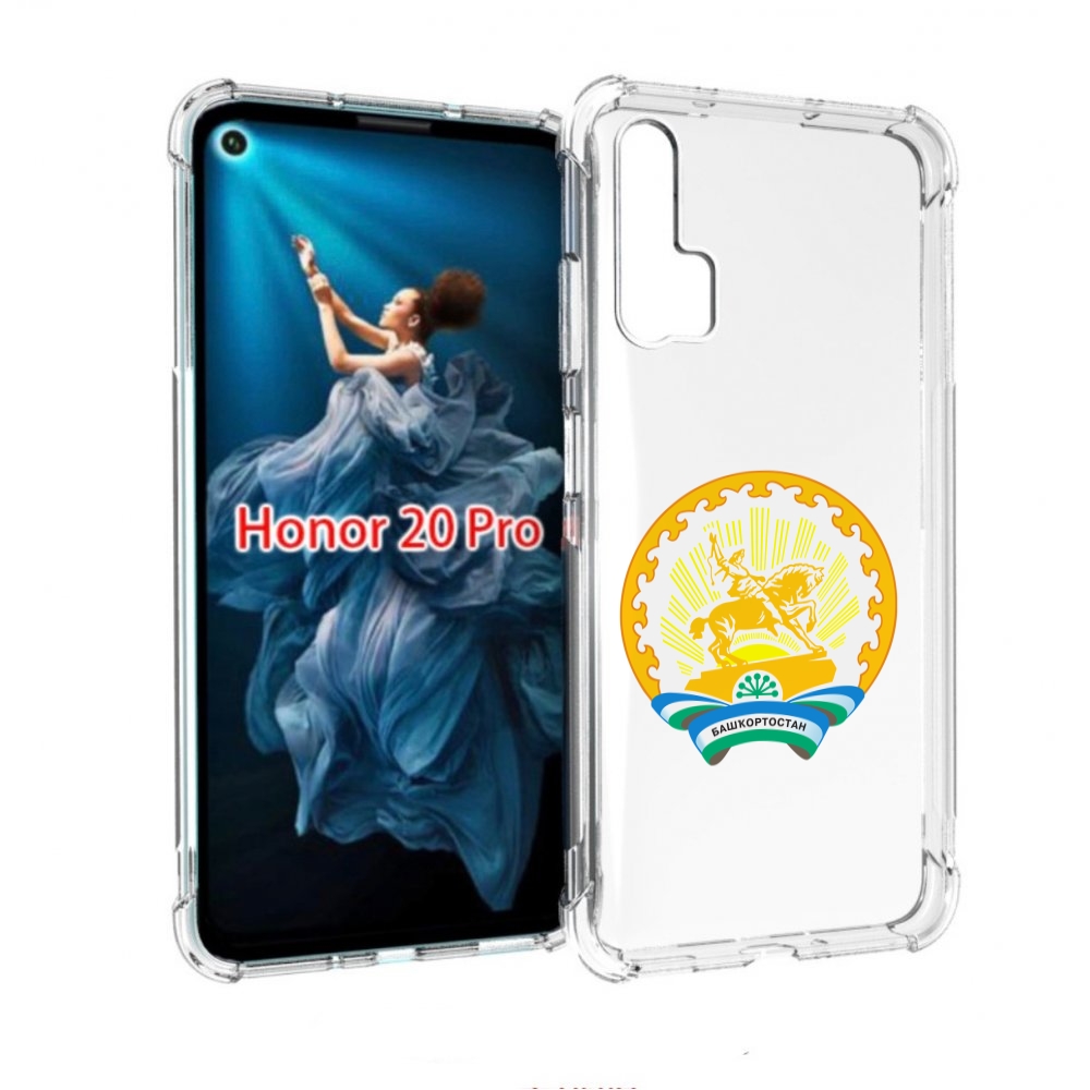 

Чехол бампер MyPads герб-башкортостан-уфа для Honor 20 Pro проти, Прозрачный, Tocco