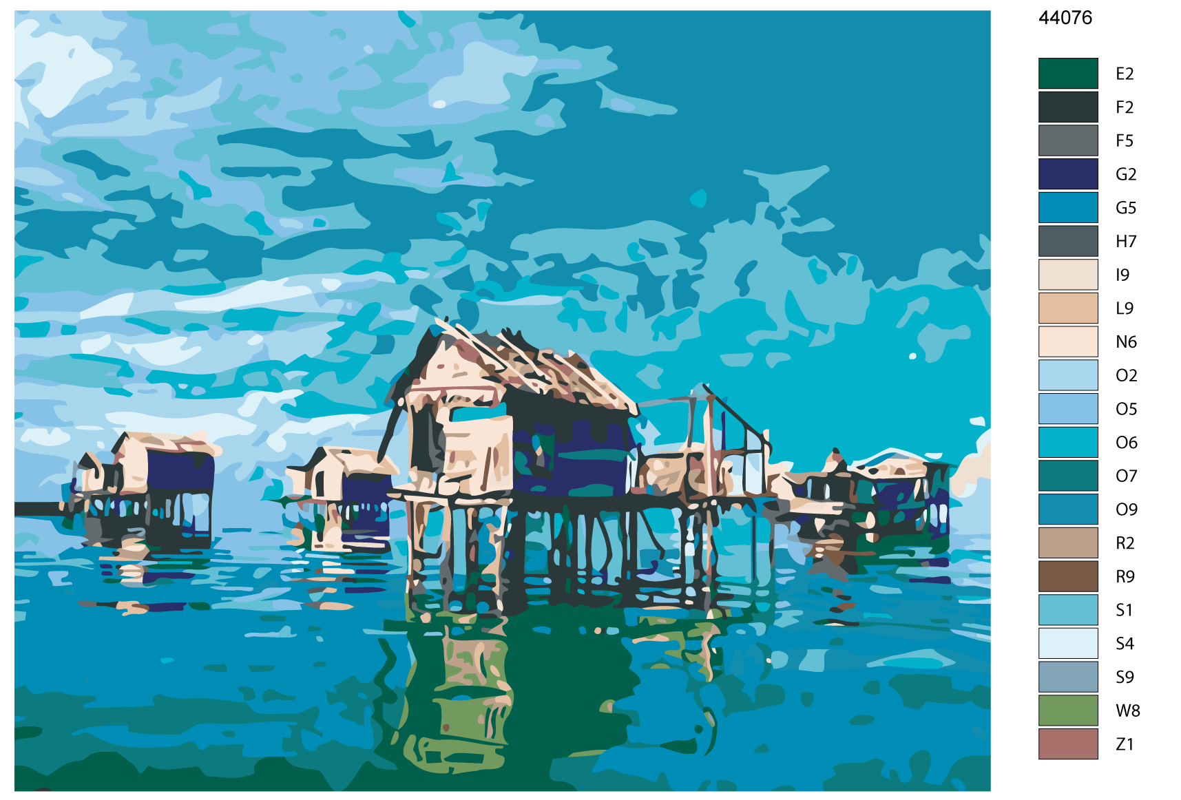 

Картина по номерам, "Живопись по номерам", 60х 75, KTMK-44076, KTMK-44076