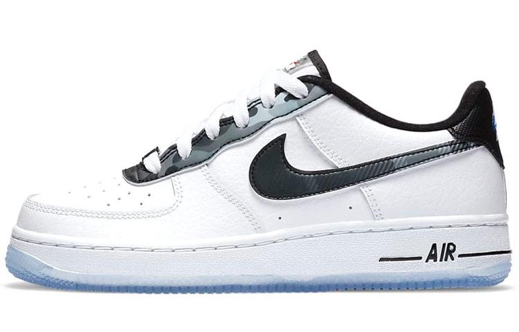 

Кеды унисекс Nike Air Force 1 Remix GS белые 37.5 EU, Белый, Air Force 1 Remix GS