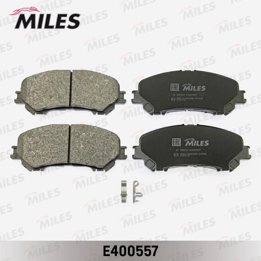 

Комплект тормозных колодок MILES e400557
