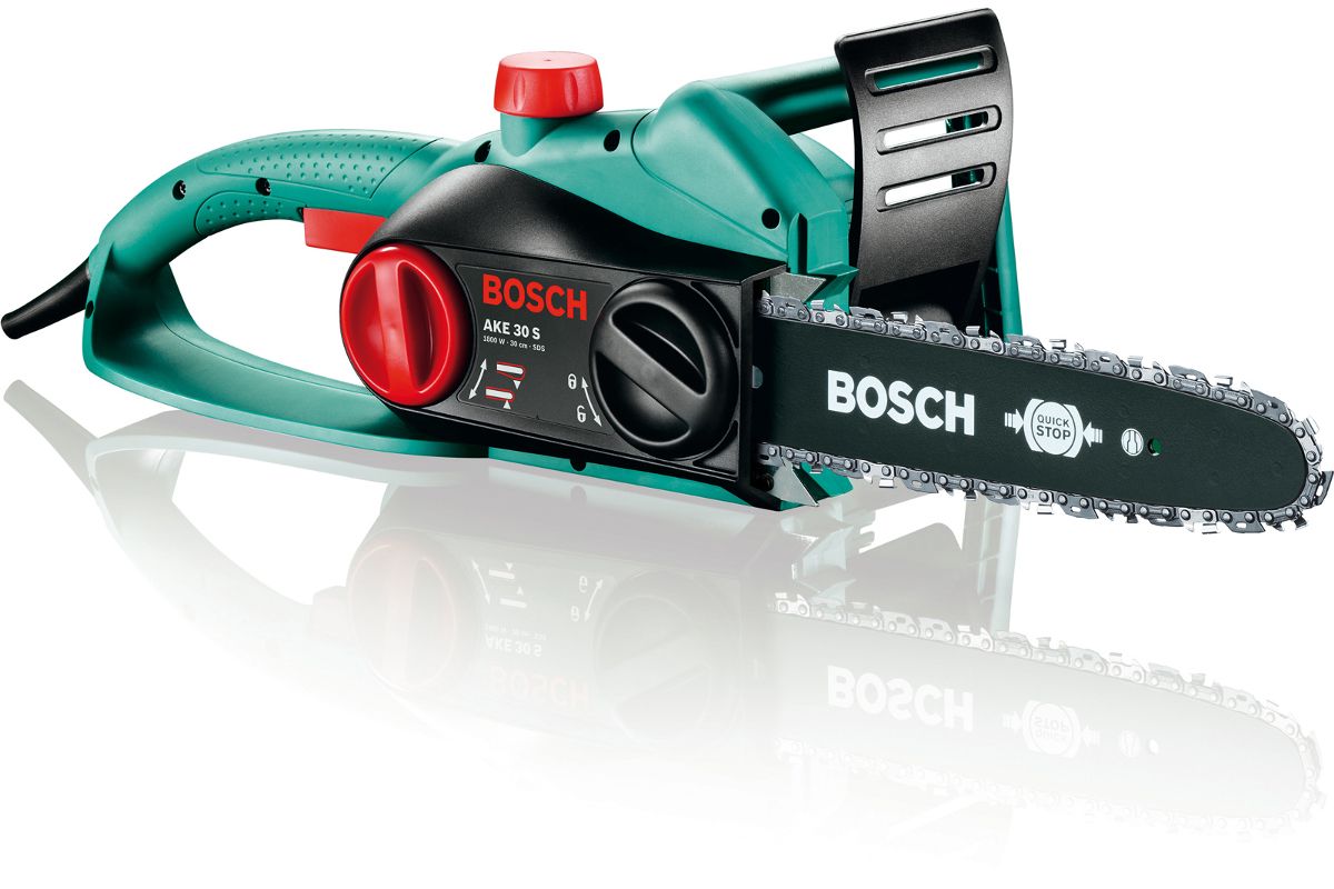 фото Электрическая цепная пила bosch ake 30 s 600834400 1 800 вт 30 см