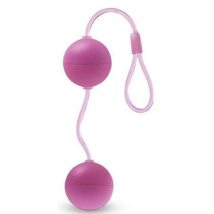 Розовые вагинальные шарики Bonne Beads Blush Novelties