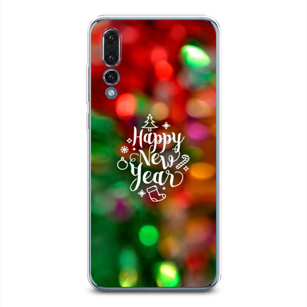 фото Чехол на huawei p20 pro "новый год на елке" case place