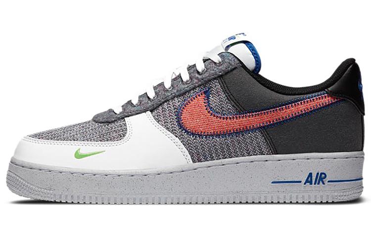 

Кеды унисекс Nike Air Force 1 Low 07 серые 43 EU, Серый, Air Force 1 Low 07