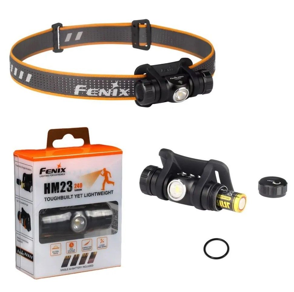 

Налобный фонарь Fenix HM23, Черный, HM23