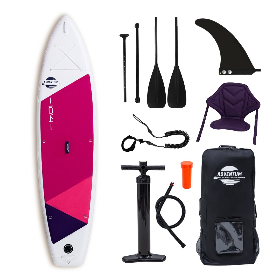 SUP-борд Adventum 10.4 317x80x15 см pink