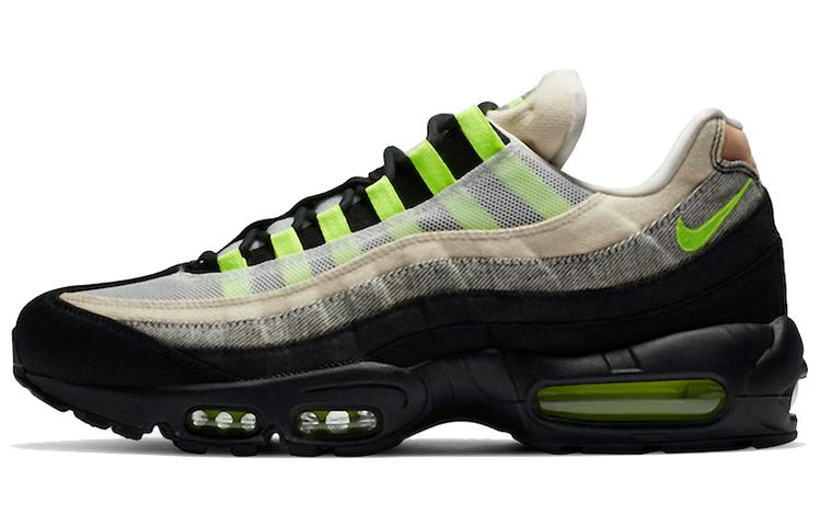 

Кроссовки унисекс Nike Denham x Nike Air Max 95 серые 37.5 EU, Серый, Denham x Nike Air Max 95