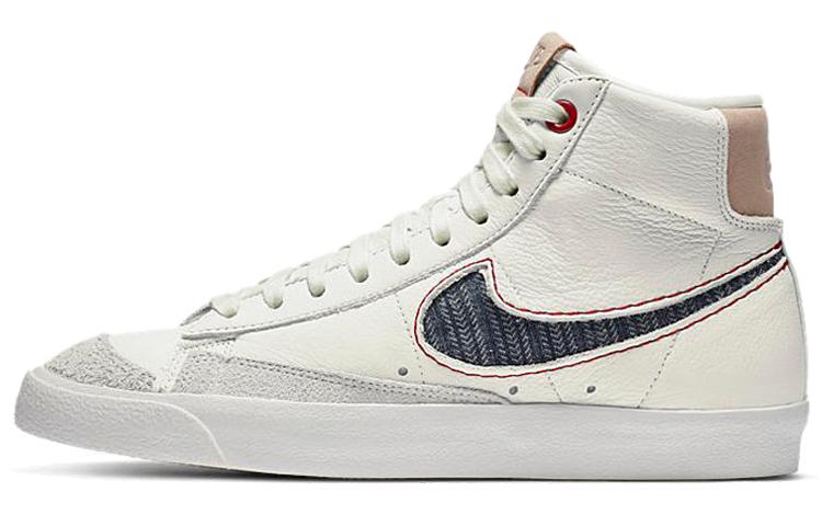 

Кеды унисекс Nike Denham x Nike Blazer 77 PU белые 46 EU, Белый, Denham x Nike Blazer 77 PU