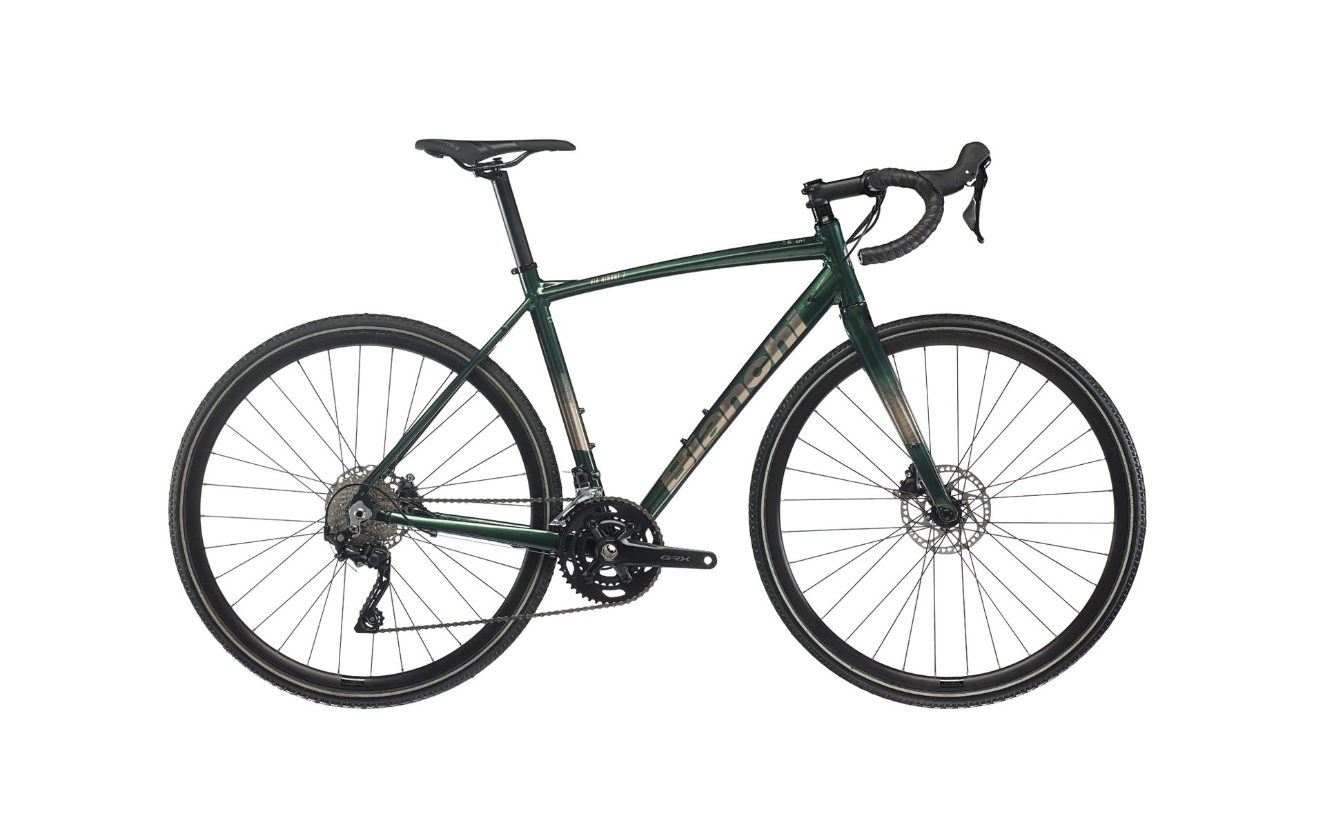 Велосипед BIANCHI Nirone 7 Allroad GRX400 2024 green 610мм