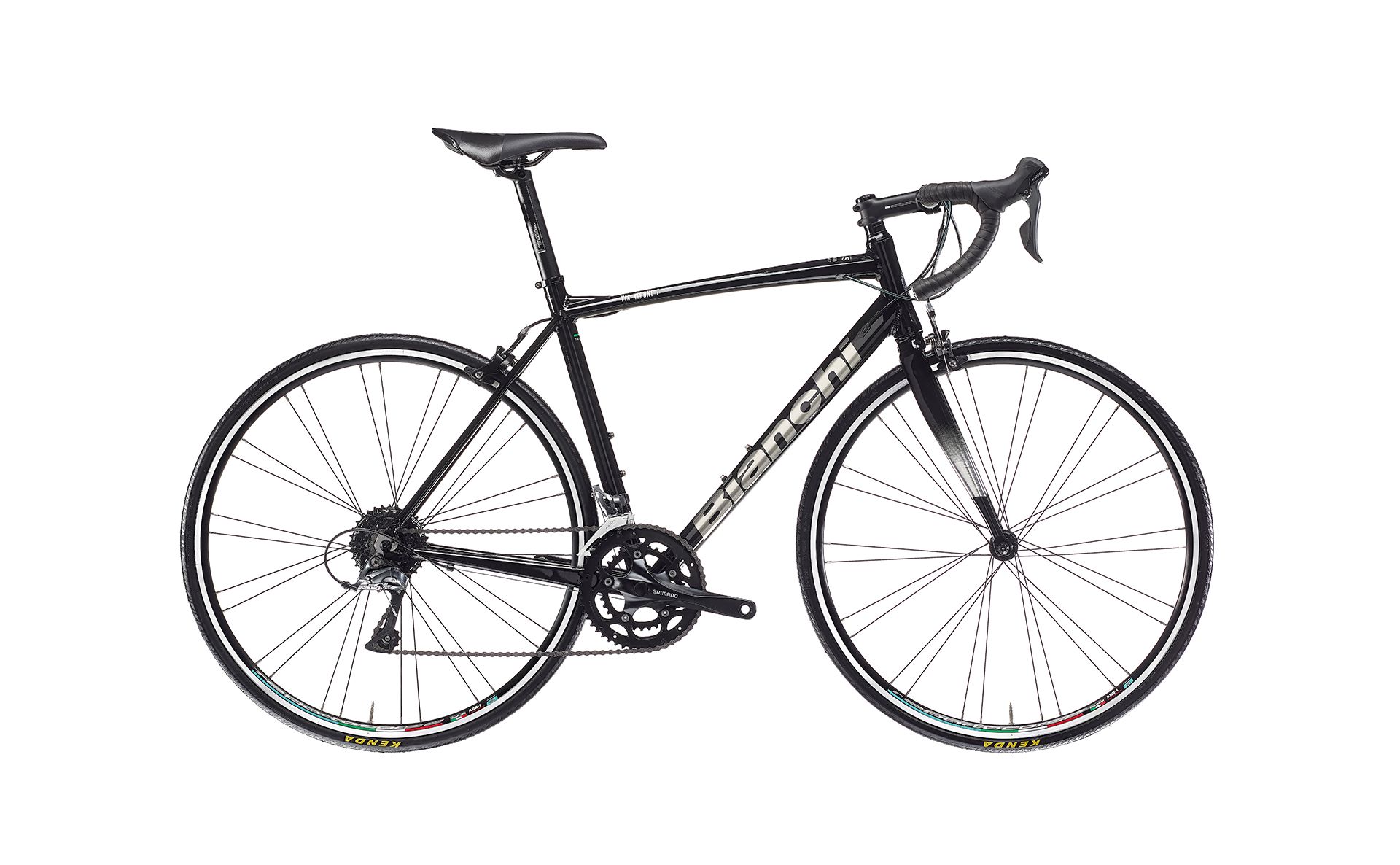 Велосипед BIANCHI Nirone 7 Alu Claris 8S 2024 black 550мм