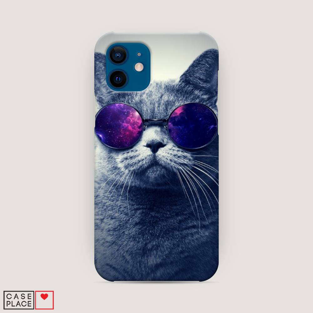

Пластиковый чехол "Космический кот" на Apple iPhone 12, 12520-1