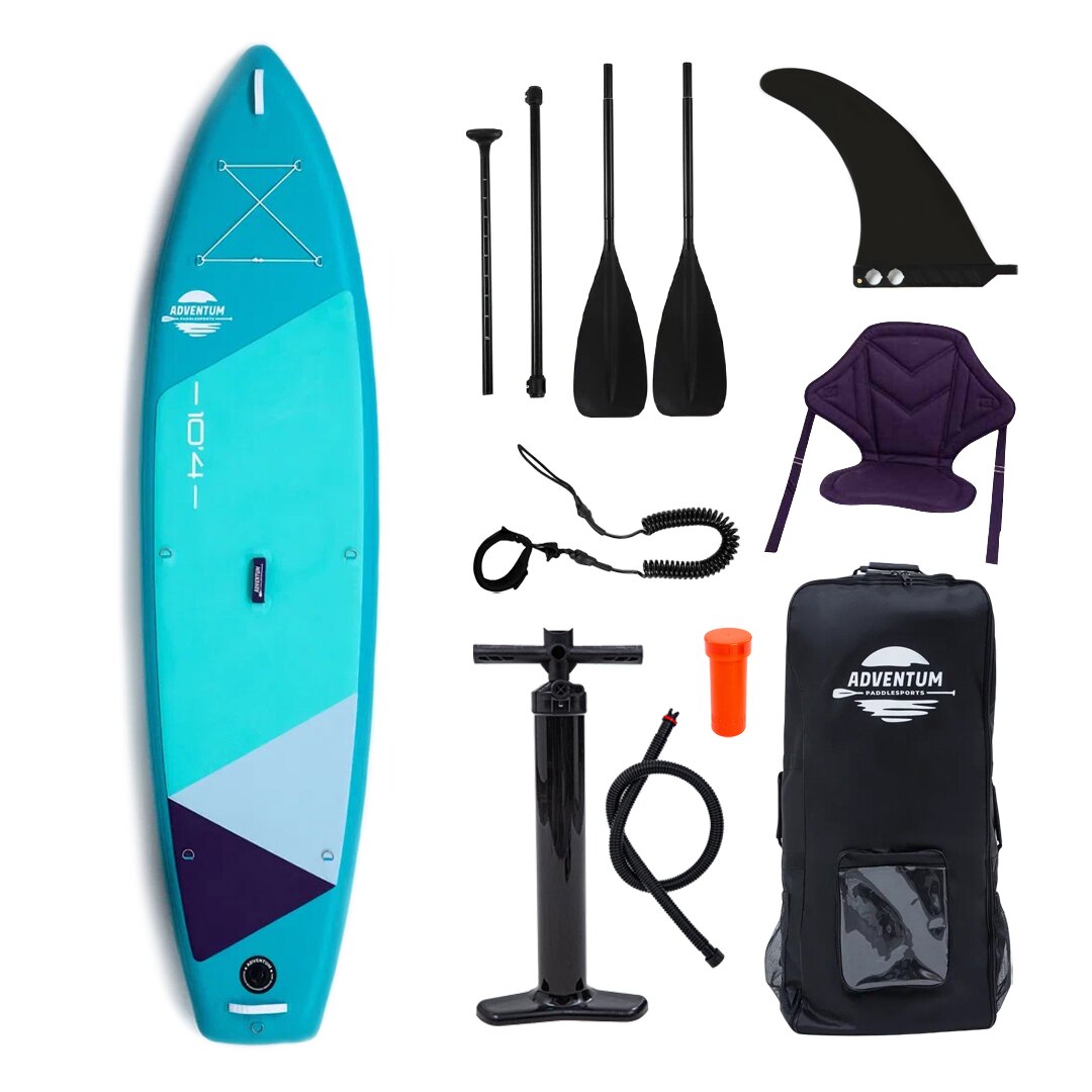 SUP-борд Adventum 10.4 317x80x15 см teal