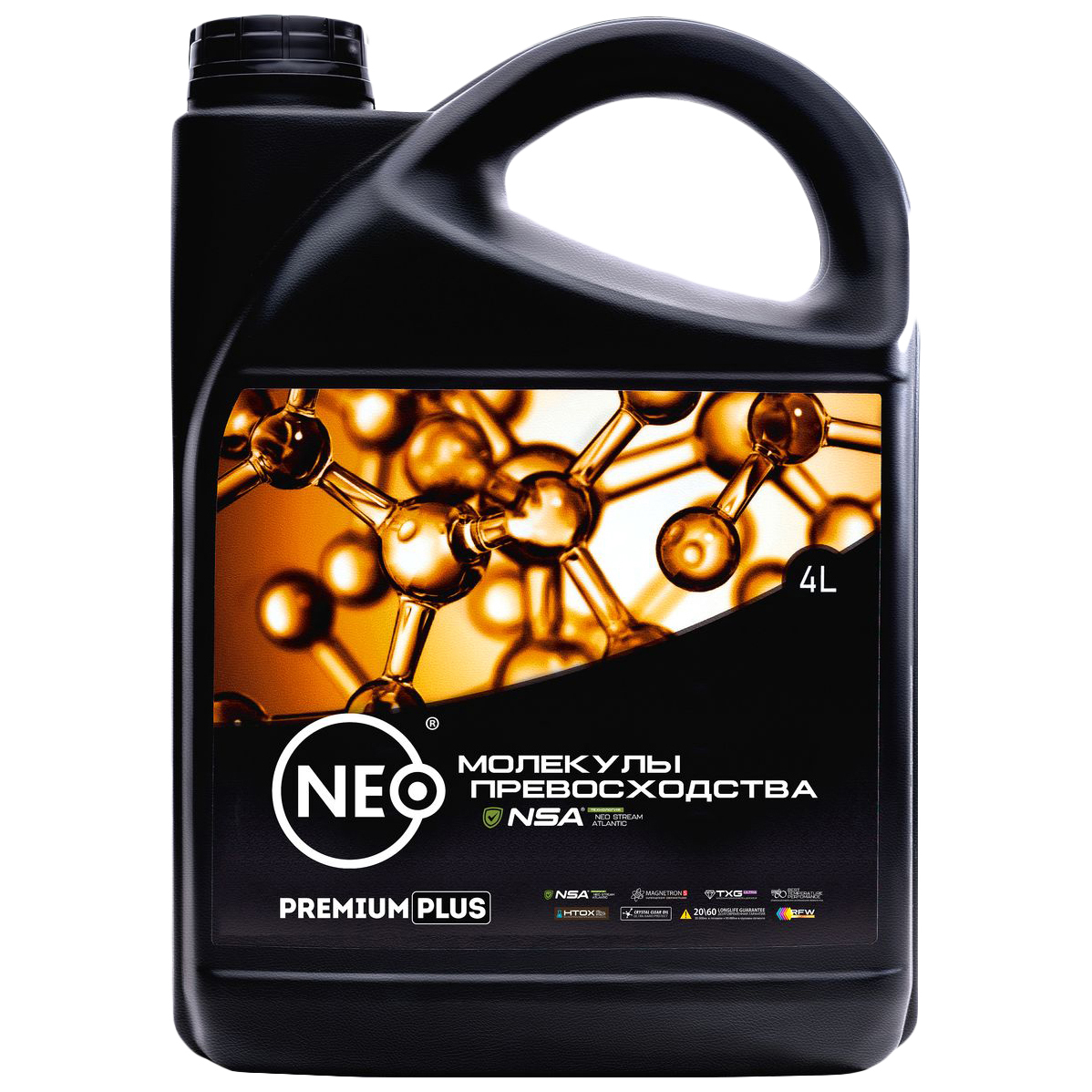 Моторное масло NEO синтетическое Revolution A 0W30 SN/CF A3/B4 4л
