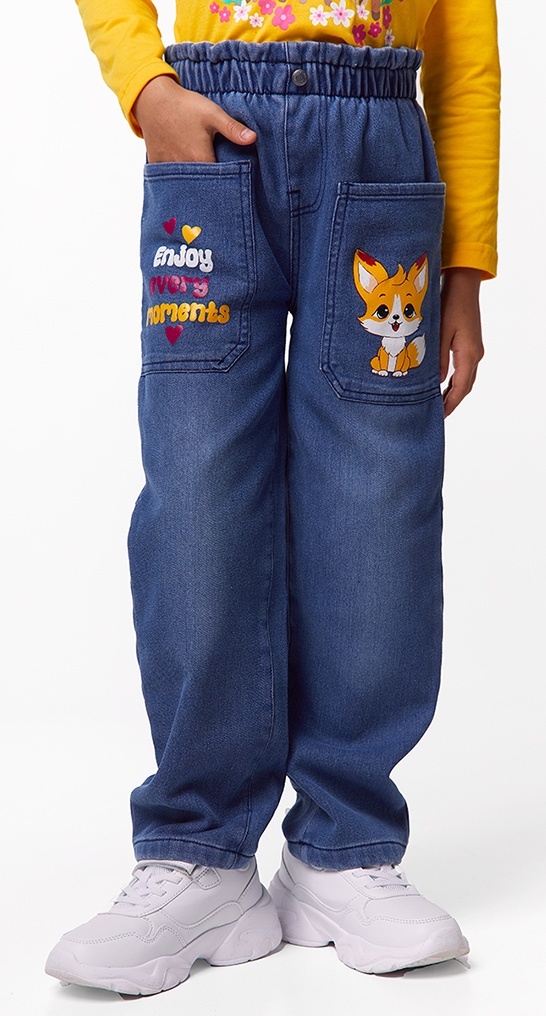 

Джинсы детские Kari Kids AW24C62703512, синий, 110, 233745