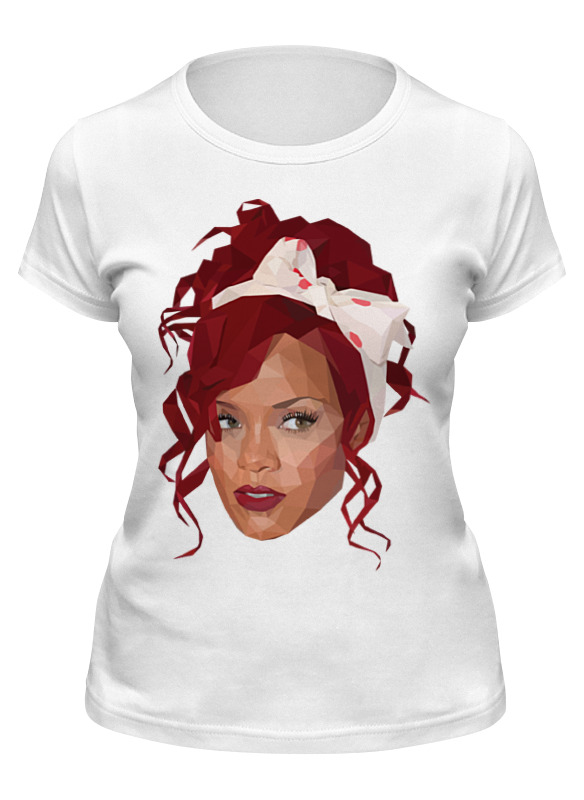 

Футболка мужская Printio Рианна белая 2XL, Белый, Рианна