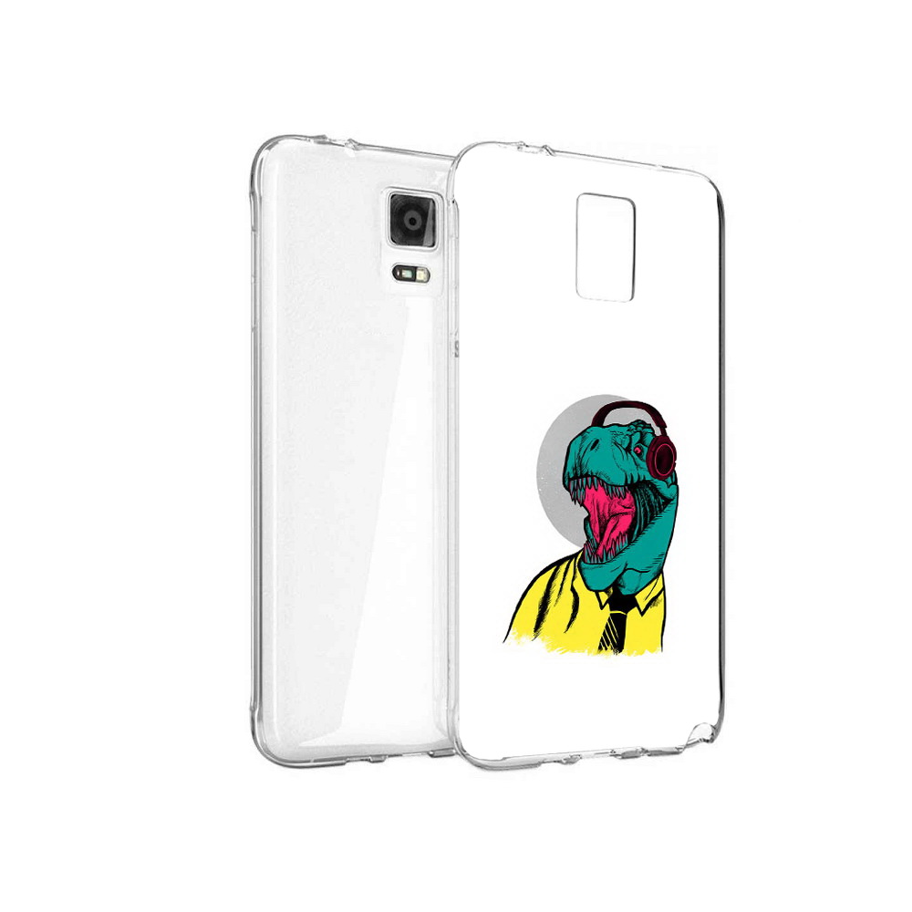 

Чехол MyPads Tocco для Samsung Galaxy Note 4 дино, Прозрачный, Tocco