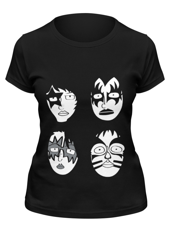 

Футболка мужская Printio Kiss (кисс) черная 2XL, Черный, Kiss (кисс)