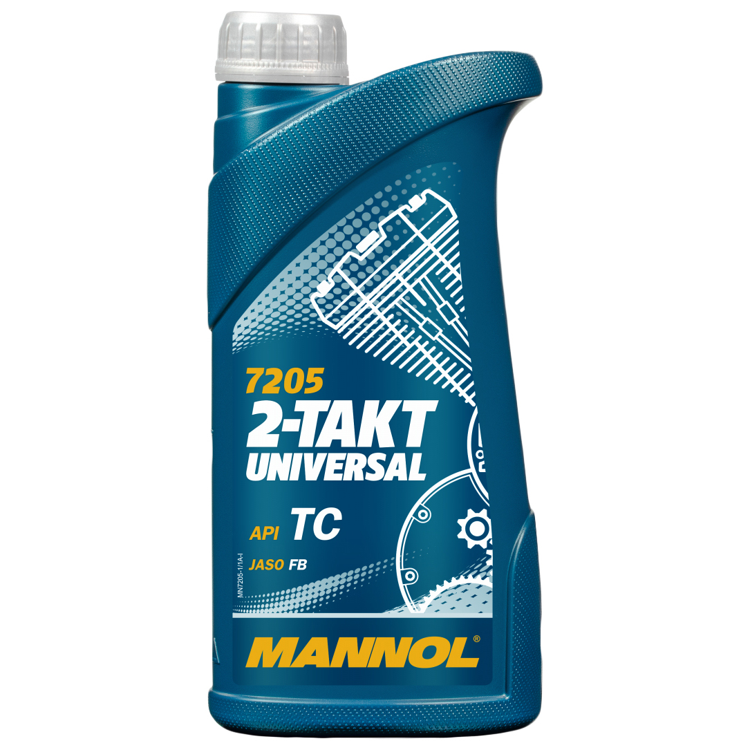 Моторное масло Mannol минеральное 2-Takt Universal TC 1л