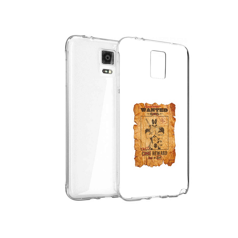 

Чехол MyPads Tocco для Samsung Galaxy Note 4 дедпул, Прозрачный, Tocco