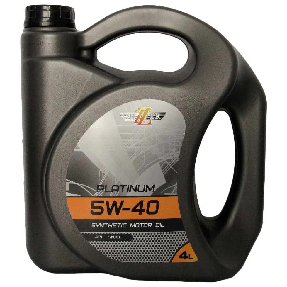 Моторное масло WEZZER Platinum 5W40 SN/CF (4 л) синт.