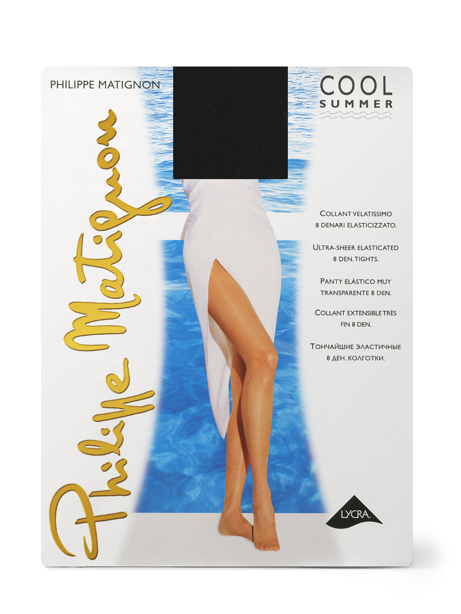 Колготки Philippe Matignon COOL SUMMER 8 nero 4 (L) черный