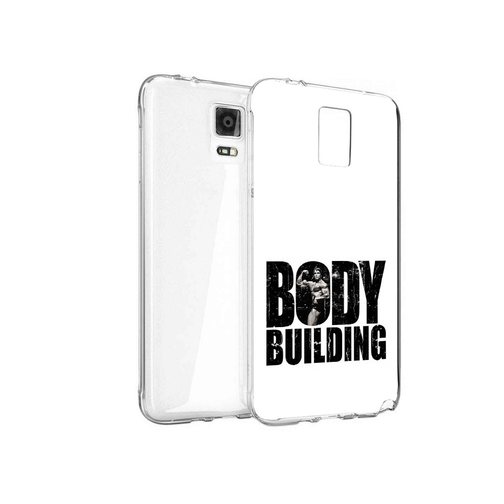 Чехол MyPads Tocco для Samsung Galaxy Note 4 Боди Билдинг