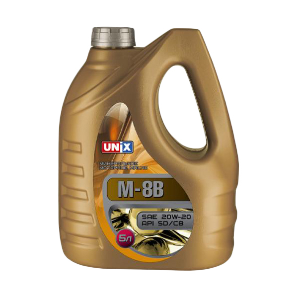 Моторное масло UNIX М8В 5л